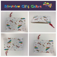 Zip Clutch / Purse / Bag / Pouch - Unicorns & Rainbows
